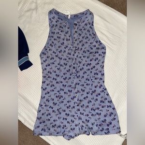 Out from under floral romper